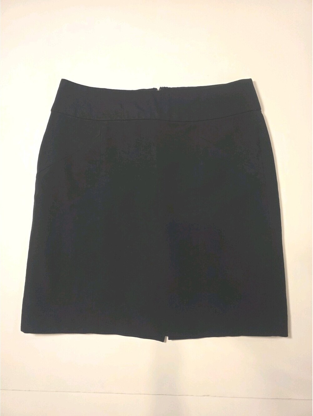 Banana Republic Black Pencil Skirt Women's Size 8 Cotton Blend Stretch